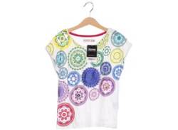 Desigual Damen T-Shirt, weiß, Gr. 122 von Desigual