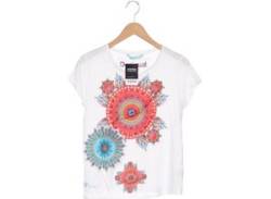 Desigual Damen T-Shirt, weiß, Gr. 42 von Desigual