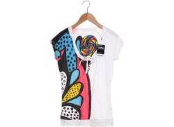 Desigual Damen T-Shirt, weiß, Gr. 38 von Desigual