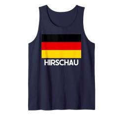 HIRSCHAU Deutschland Deutsche Flagge Männer Frauen Tank Top von Deutsches Dorf Stadt Stadtartikel und Zeug