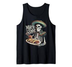 Skeleton Taco Party Cinco De Mayo Mexikanischer Partyschädel Tank Top von Dia De Los Muertos Day of the Dead Men Women Tees