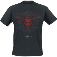 Diablo - Gaming T-Shirt - 4 - Lilith's Sigil - S bis L - für Männer - Größe S - schwarz von Diablo