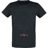 Diablo - Gaming T-Shirt - 4 - Pentagram - S bis XXL - für Männer - Größe M - schwarz  - EMP exklusives Merchandise! von Diablo