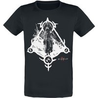 Diablo - Gaming T-Shirt - 4 - Sorceress - S bis XXL - für Männer - Größe L - schwarz von Diablo