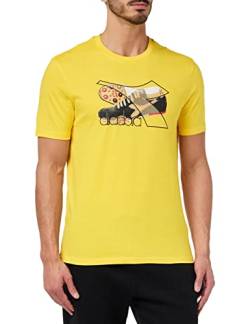 Diadora Herren T-Shirt SS Archive, Vibrant Yellow, M von Diadora