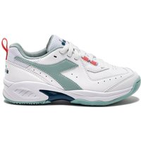 Diadora S. Challenge 5 Allcourtschuh Kinder in weiß, Größe: 38.5 von Diadora