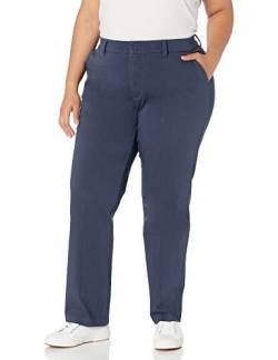 Dickies Damen Perfect Shape Straight Twill Pant-Plus Arbeitshose, Marineblau, 50 von Dickies