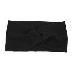 Dickly 2x Frau Elastisches Kopftuch Elastisches Haarband Turban Headwrap für Yoga Übung Fitness Übung Sport Zubehör von Dickly