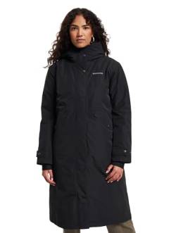 Didriksons Damen Mia L Parka, black, 40 von Didriksons