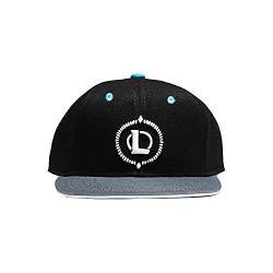 Difuzed Herren Sb104686lol League of Legends CORE Snapback Cap Schwarz, Einheitsgröße von Difuzed