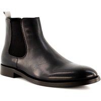 DIGEL Herren Chelsea Boots schwarz Leder von Digel