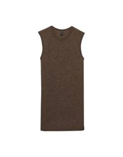 Dilling Damen Tank Top aus Merinowolle - Haselnussbraun 36 von Dilling