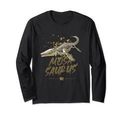 Mosasaurus Skelett Paläontologe Fossil Dino-Liebhaber Langarmshirt von Dinosaurs Lovers Zajoo