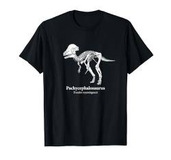 Pachycephalosaurus Skelett Paläontologe Fossil Dino-Liebhaber T-Shirt von Dinosaurs Lovers Zajoo