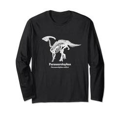 Parasaurolophus Skelett Paläontologe Fossil Dino-Liebhaber Langarmshirt von Dinosaurs Lovers Zajoo