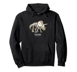 Triceratops Skelett Paläontologe Fossil Dino-Liebhaber Pullover Hoodie von Dinosaurs Lovers Zajoo