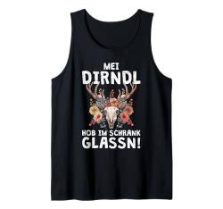 Mein Dirndl hab ich zuhause im Schrank gelassen Trachten Tank Top von Dirndl Geschenk Trachtenshirt Damen Volksfest