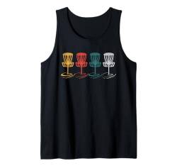 Lustiges Discgolf-Design für Herren und Damen, Discgolf, Vintage-Golfer Tank Top von Disc Golf Player Gifts Cool Disc Golf Lover Art