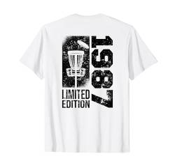 DiscGolf Disc-Golfer Jahrgang 1987 Geburtstag Disc-Golf T-Shirt von Disc-Golf Zubehör Geschenke Shirts