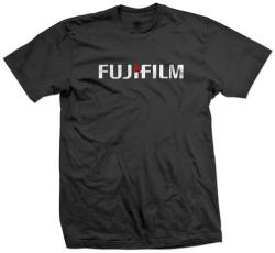 Fuji Film Camera Logo T Shirt Black M von Discrete