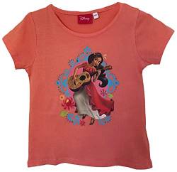 Disney Princess Elena von Avalor Mädchen T-Shirt, Orange Character Print Baumwolle Sommer Top für Kinder (3 Jahre) von Disney Elena