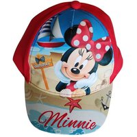 Disney Baseball Cap Minnie Maus Kappe "Summer" für Kinder rot Gr. 50 von Disney