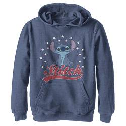 Disney Lilo & Stitch Americana Stitch Portrait Boys Hoodie von Disney