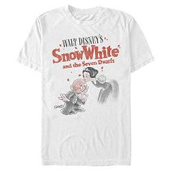 Disney Snow White and the Seven Dwarfs - Sweet Kiss Men's Crew neck White S von Disney