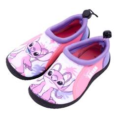 Disney Stitch et Angel Wassersandalen für Mädchen, rutschfeste Stiefel, Wasser Schuhe, Aquaschuhe, Größe EU 24 | Rose von Frozen