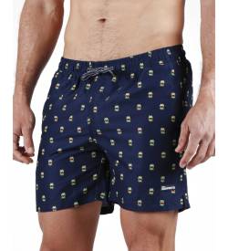 Disney für Herren. 16255-0-000216 Kermit Badeanzug navy (M), Strandbekleidung, Polyester von Disney