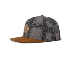 Djinns - Hermecheck (Grey) - Snapback Cap Baseballcap Hat Kappe Mütze Caps von Djinns