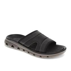 DOCKERS Herren Luis Schiebe-Sandalen, Schwarz, 43 EU von Dockers