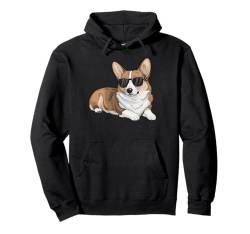 Corgi Dog Cool Sonnenbrille Sommer Strand Urlaub Pullover Hoodie von Dogs 365