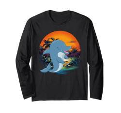 Delphin Meerestier Ozean Langarmshirt von Dolphins Animal Design Ideas