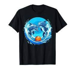 Delphin Meerestier Ozean T-Shirt von Dolphins Animal Design Ideas