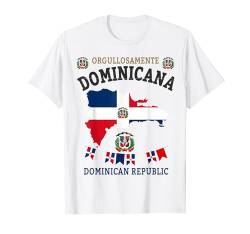 Republica Dominicana für Frauen & hispanische Dominikanische Flagge T-Shirt von Dominican Republic Flag Outfits For Girls & Boys