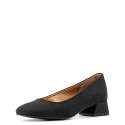 Donald Pliner Damen Rya Crepe Elastic Pumps, Schwarz, 39.5 EU von Donald J Pliner