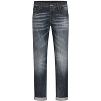 Dondup Jeans Icon in Used-Optik, Regular Fit von Dondup