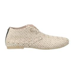 Donna Carolina Schnürschuhe CLOD BURANO, Textil, Beige, Damen EU 38,5 von Donna Carolina