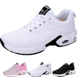 Orthoback Schuhe Damen,Orthoshoes Cloudwalk Pro-Ergonomischer Schmerzlinderungs-Schuh,Orthopädische Schuhe Damen (Weiß,36 EU) von Donubiiu