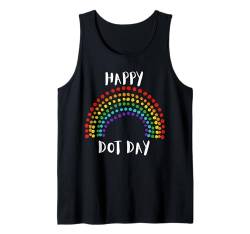 Lustige, niedliche Punkte-Grafik, mehrfarbig Tank Top von Dot Day Wear for Boys Girls Men Women Dot Apparel