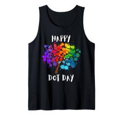 Lustige, niedliche Punkte-Grafik, mehrfarbig Tank Top von Dot Day Wear for Boys Girls Men Women Dot Apparel