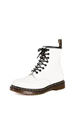 Dr. Martens Damen 1460 Combat Boots, Weiß White Smooth, 38 EU von Dr. Martens