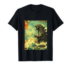 Kaiju Drache Monster Anime Manga T-Shirt von Drache Kaiju Geschenk für Damen Herren & Kinder
