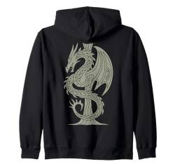 Keltischer Drache Mythologie Wikinger Drache Kapuzenjacke von Drachen Geschenk für Mythologie-Liebhaber