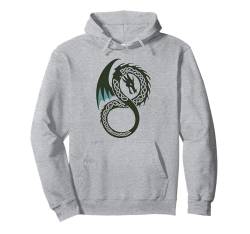 Keltischer Drache Mythologie Wikinger Drache Pullover Hoodie von Drachen Geschenk für Mythologie-Liebhaber