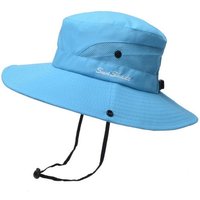 Dreafly Sonnenhut Damen Faltbarer Sonnenhut UV Schutz Sommerhut Wanderhut Fischerhut von Dreafly