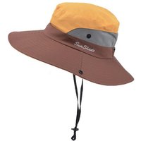 Dreafly Sonnenhut Damen Faltbarer Sonnenhut UV Schutz Sommerhut Wanderhut Fischerhut von Dreafly