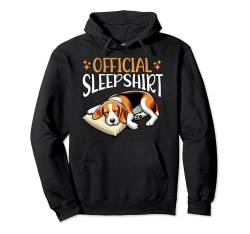 Beagle Dog Offizielles Schlafshirt Lustiges Nickerchen Pyjama Pullover Hoodie von Dreamy Sleepyhead PJs for Men Women Kids