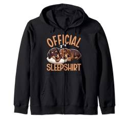 Offizielles Schlafshirt mit lustigem Dackel-Schlafanzug, Nachthemd Kapuzenjacke von Dreamy Sleepyhead Pyjamas for Men Women Kids